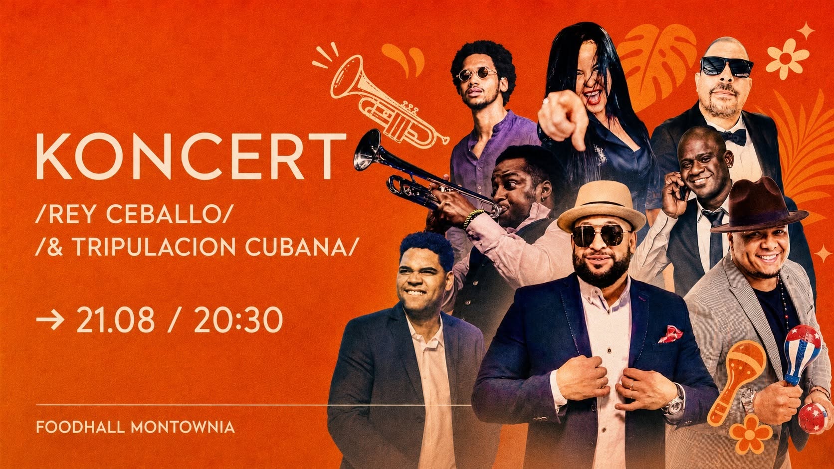 Koncert | Rey Ceballo & Tripulacion Cubana